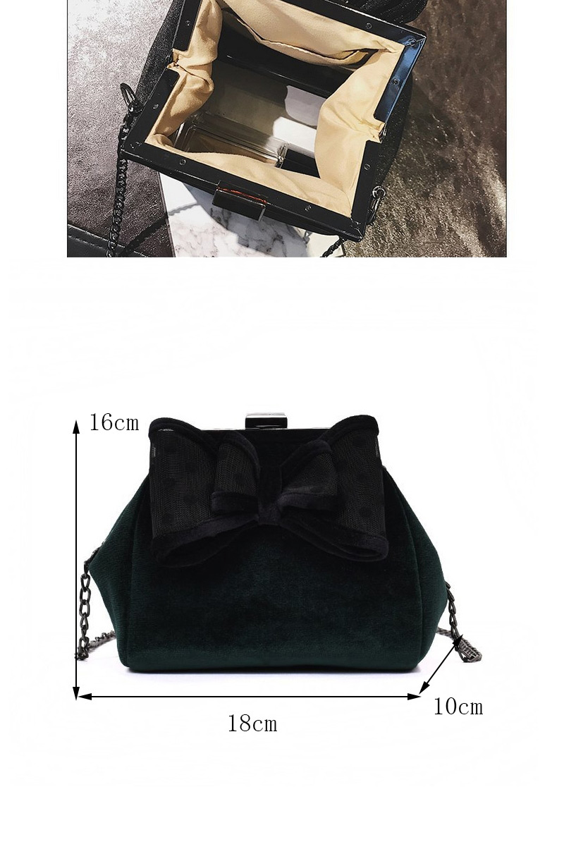 Lovely Green Bowknot Decorated Simple Shoulder Bag,Shoulder bags
