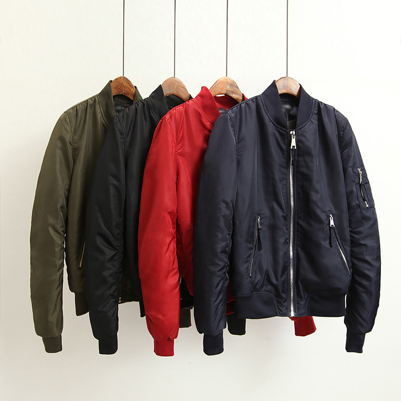 Fashion Navy Pure Color Decorated Long Sleeve Jacket,Coat-Jacket
