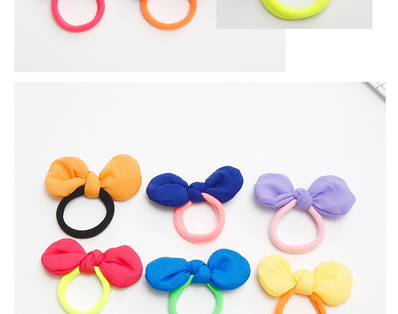 Sweet Yellow Bowknot Decorated Simple Hair Band,Kids Accessories