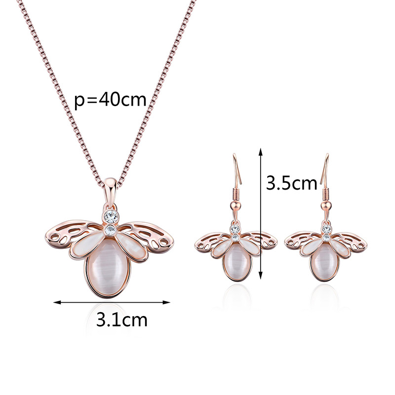 Fashion Gold Color Insect Shape Design Simple Jewelry Sets,Jewelry Sets