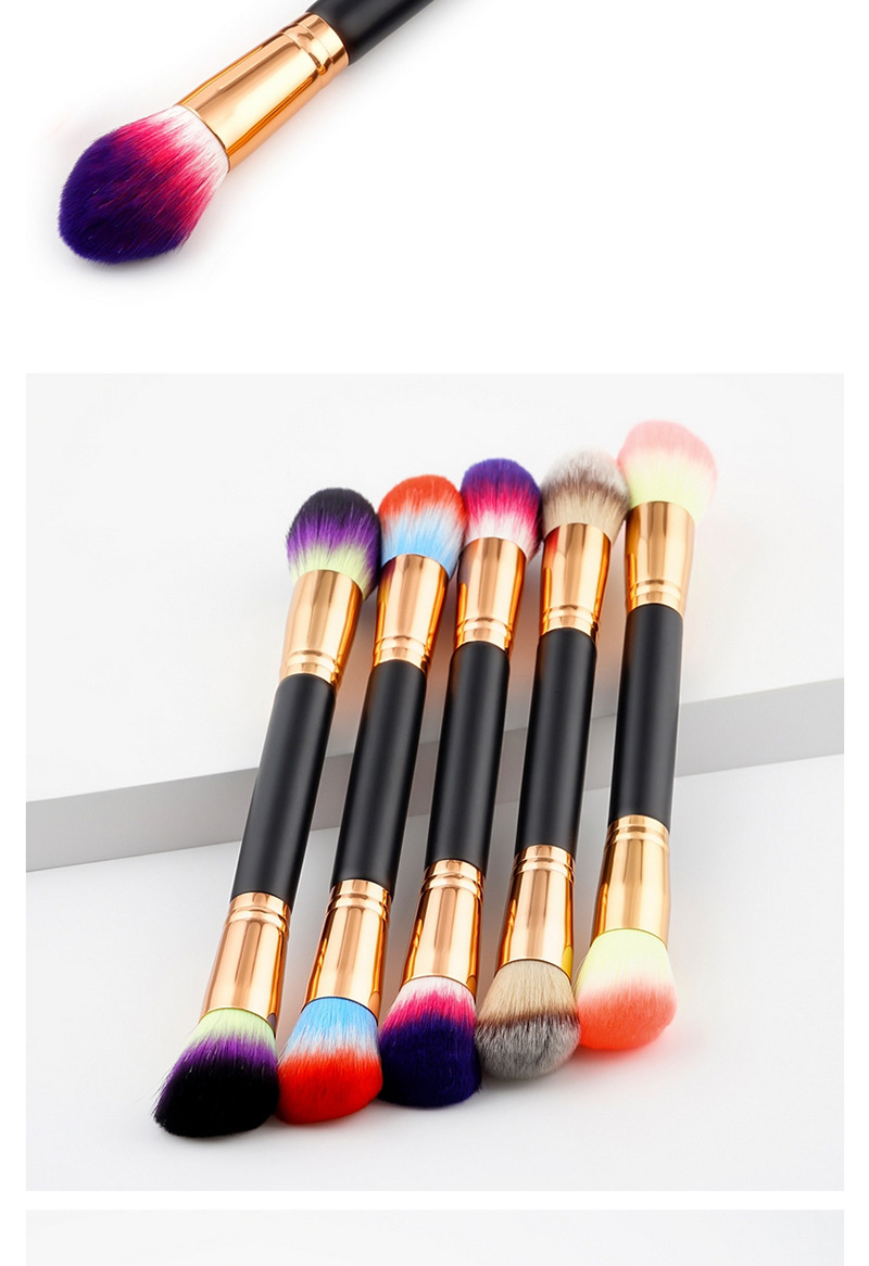 Trendy Multi-color Round Shape Decorated Makeup Brush,Beauty tools