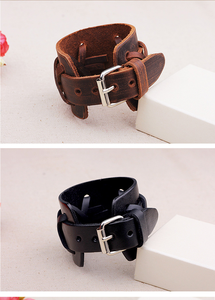 Personality Black Pure Color Decorated Bracelet,Fashion Bracelets