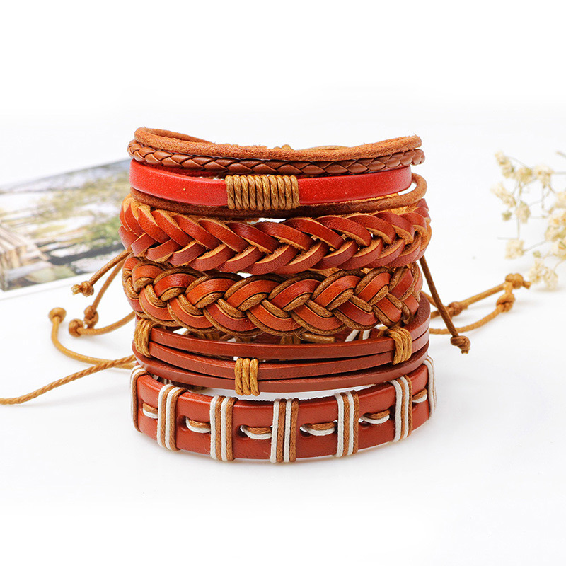Personality Brown Pure Color Decorated Multilayer Braceles,Fashion Bracelets