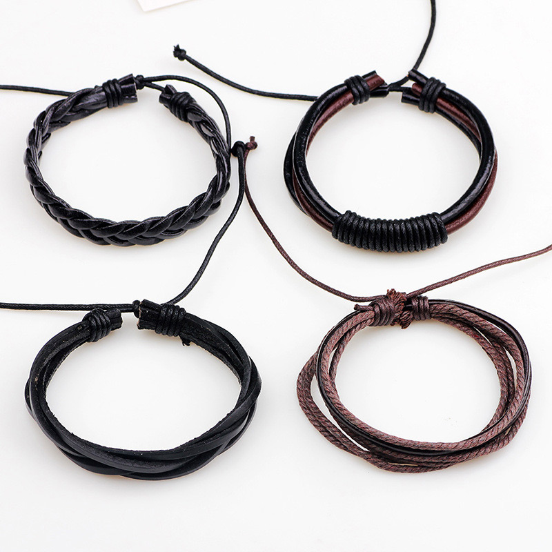Personality Black Pure Color Decorated Multilayer Braceles,Fashion Bracelets