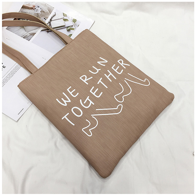 Fashion Khaki Letter Decorated Bag,Messenger bags