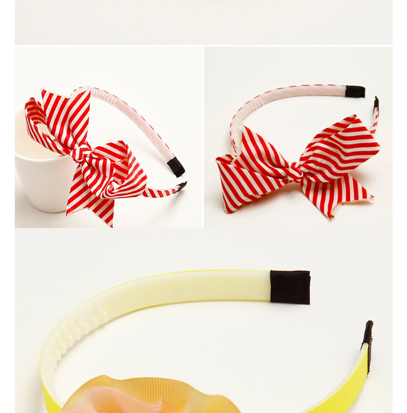 Cute Yellow Bowknot Shape Decorated Hair Clip,Kids Accessories