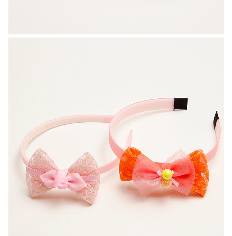 Cute Orange Bowknot Shape Decorated Hair Clip,Kids Accessories
