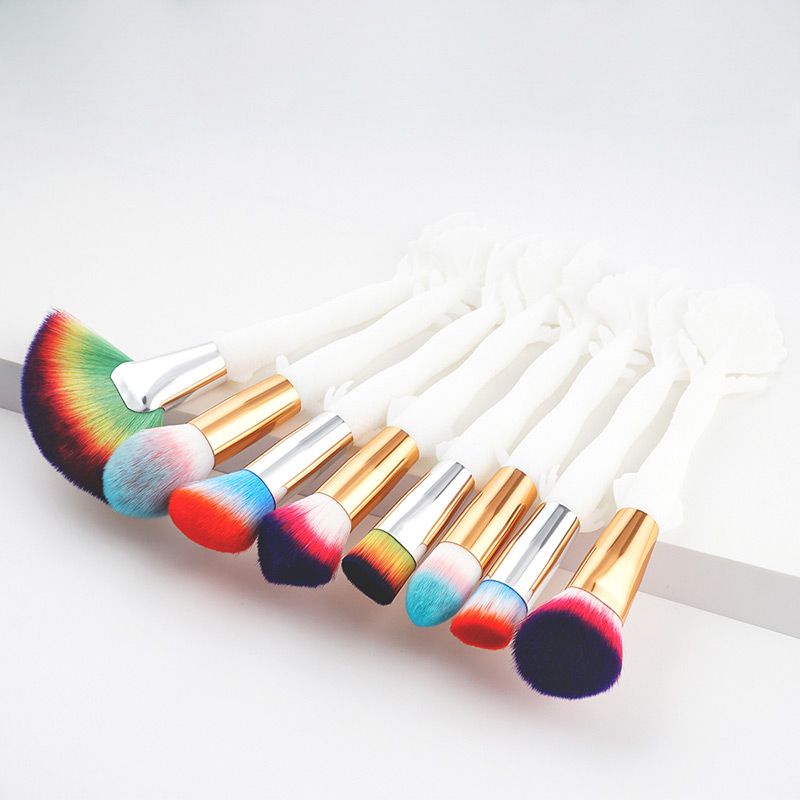 Fashion Multi-color Fish Shape Decorated Brush (1pcs),Beauty tools