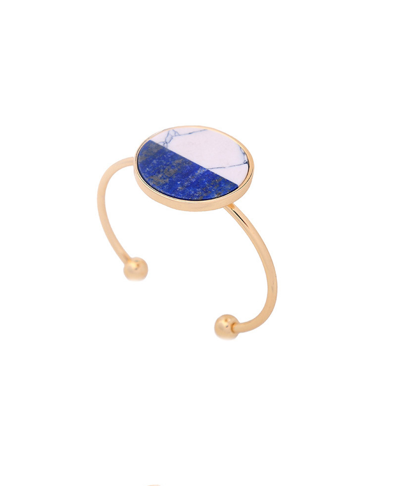 Fashion Sapphire Blue Color-matching Decorated Bracelet,Fashion Bangles