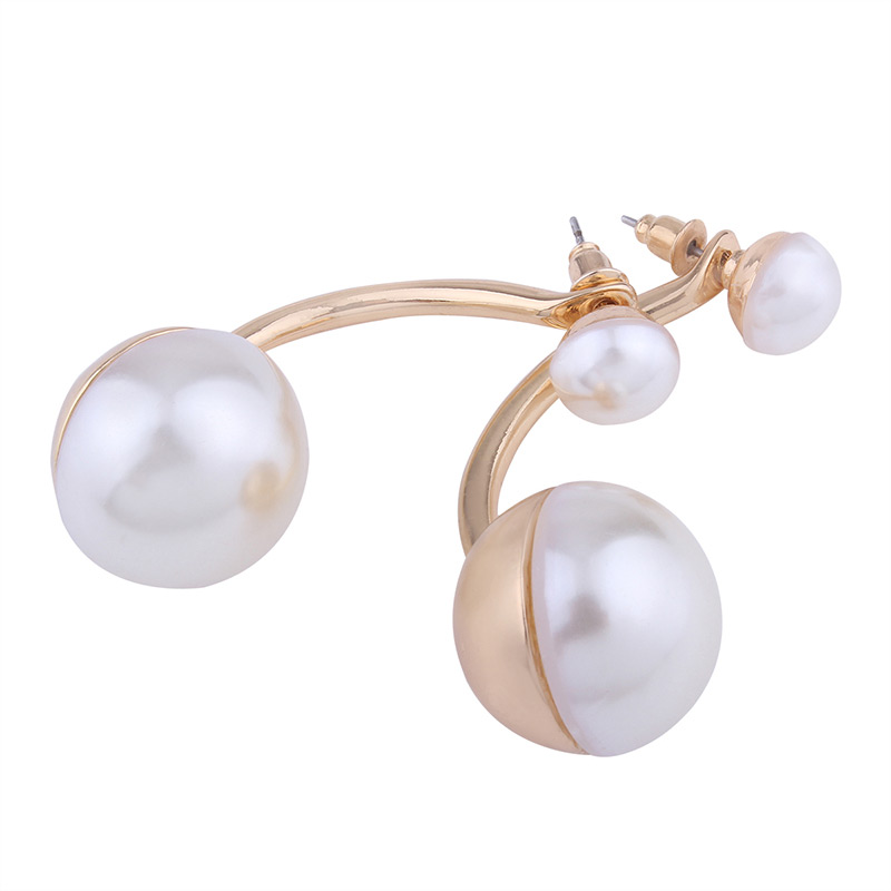 Fashion White Color-matching Decorated Earrings,Drop Earrings