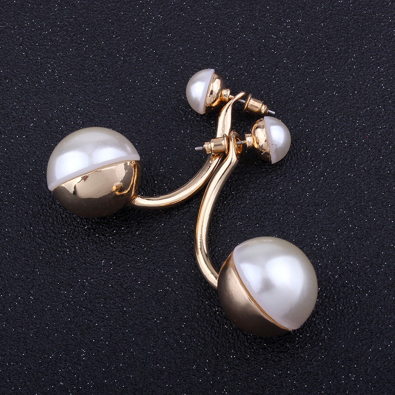 Fashion White Color-matching Decorated Earrings,Drop Earrings