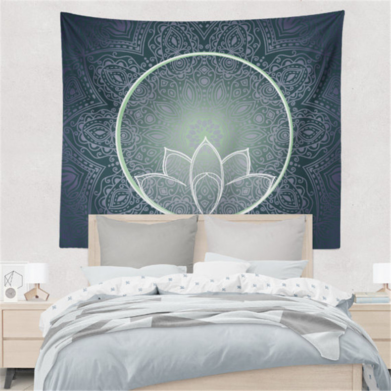 Fashion Gray Lotus Pattern Decorated Blanket,Cover-Ups