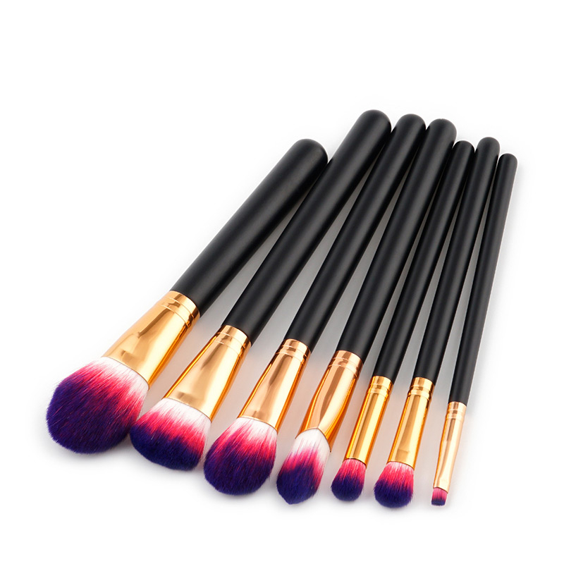 Fashion Black Color-macthing Decorated Brushes,Beauty tools