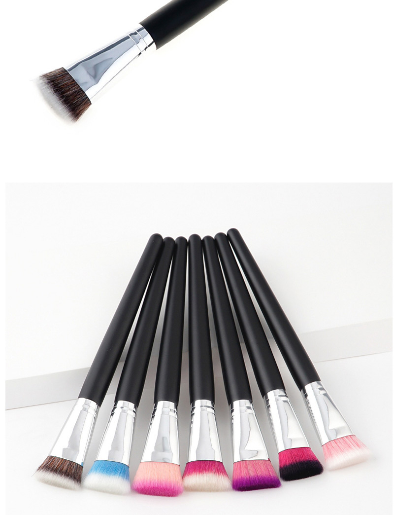 Fashion Brown Pure Color Decorated Makeup Brush,Beauty tools