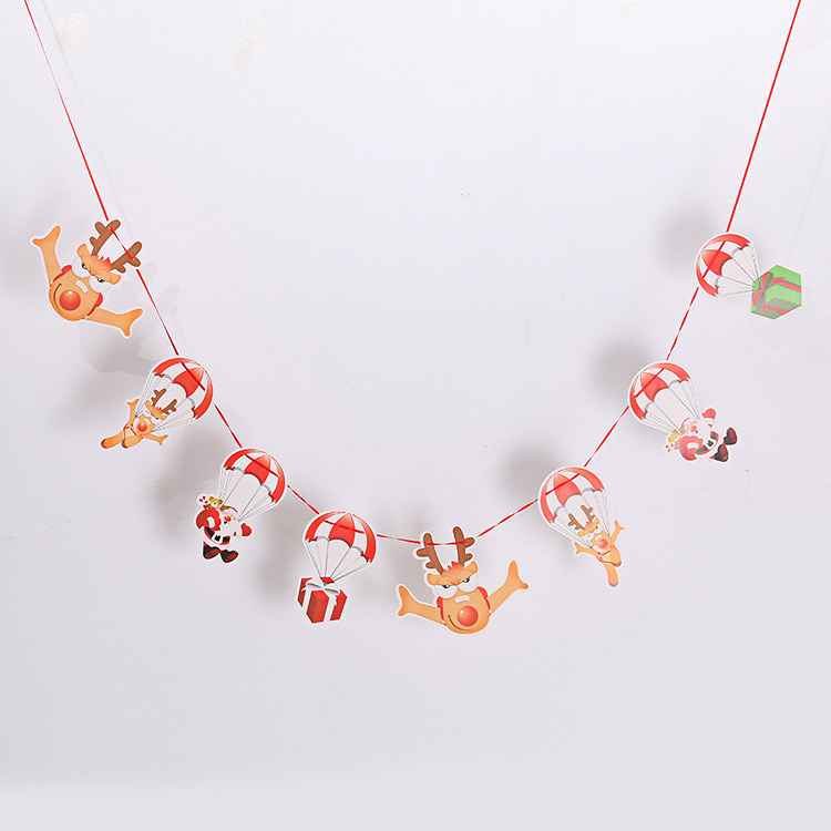 Fashion Multi-color Cartoon Letters Decorated Christmas Ornaments,Festival & Party Supplies