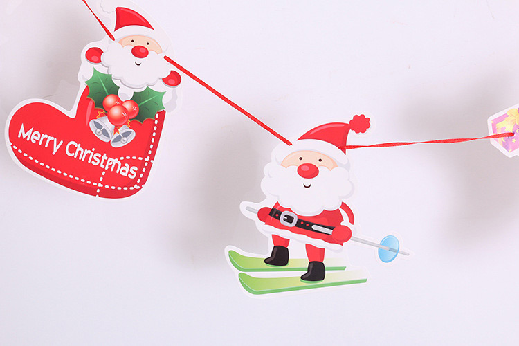 Fashion Red+green(glitter) Santa Claus&tree Decorated Christmas Ornaments,Festival & Party Supplies
