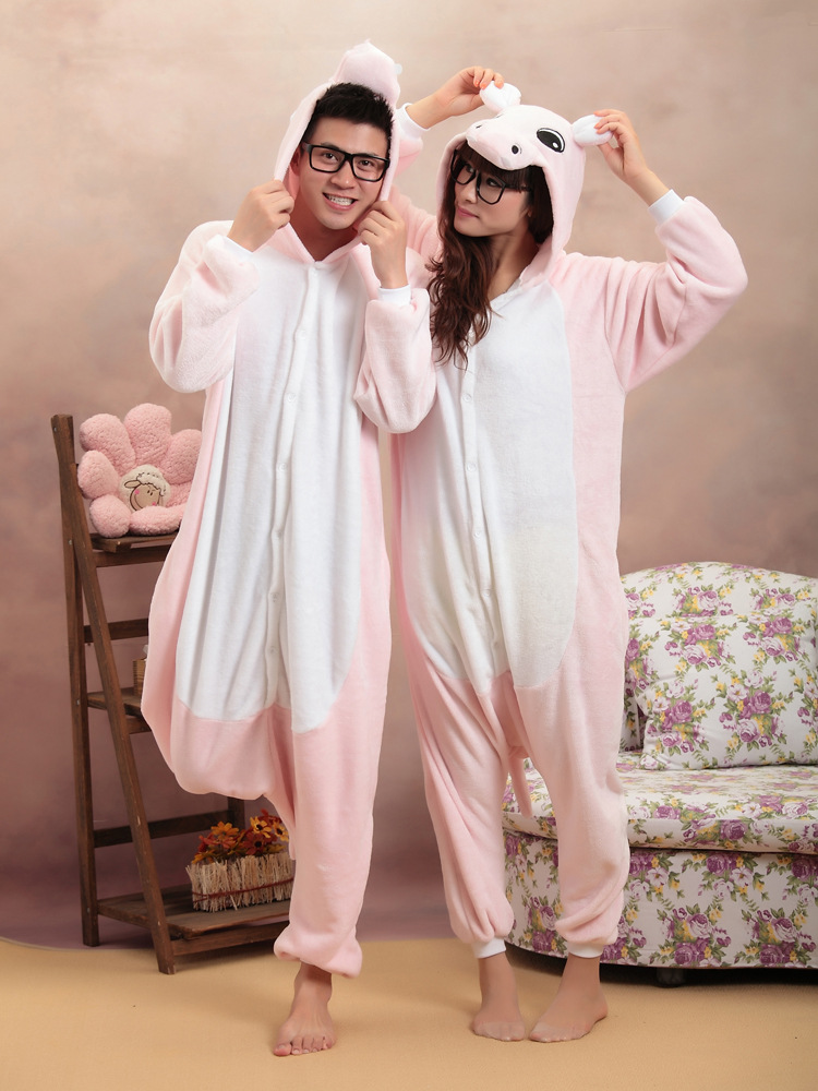 Fashion Gray Hippo Shape Decorated Pajamas,Cartoon Pajama
