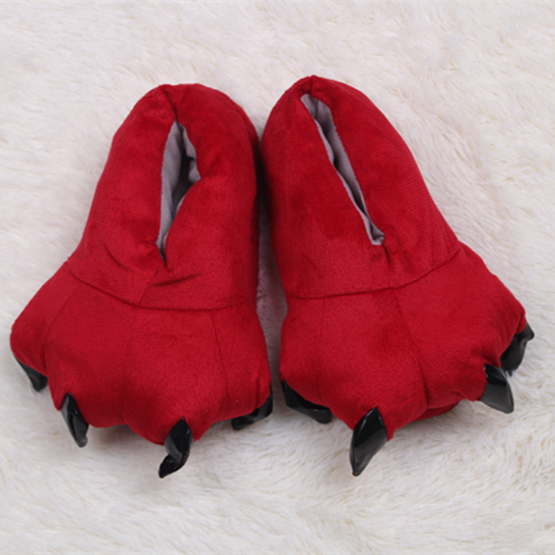 Fashion Red Pure Color Decorated Shoes,Slippers