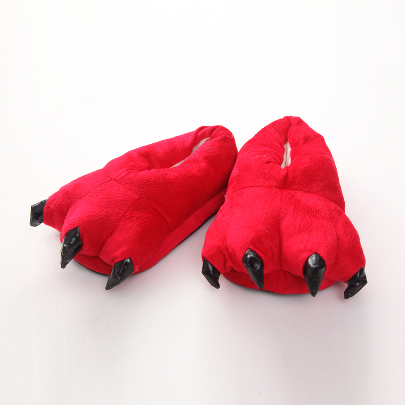 Fashion Plum Red Pure Color Decorated Shoes,Slippers