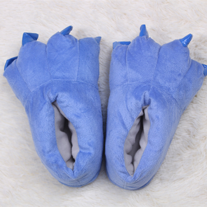 Fashion Blue Pure Color Decorated Shoes,Slippers