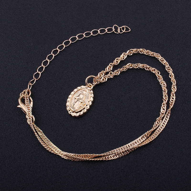 Fashion Gold Color Pure Color Decorated Necklace,Pendants