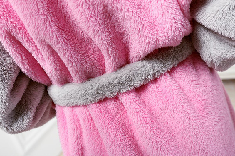 Fashion Pink Rabbite Shape Decorated Nightgown,Cartoon Pajama