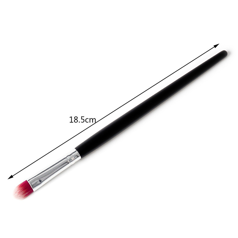 Fashion Red+black Color Matching Decorated Concealer Brush(1pc),Beauty tools