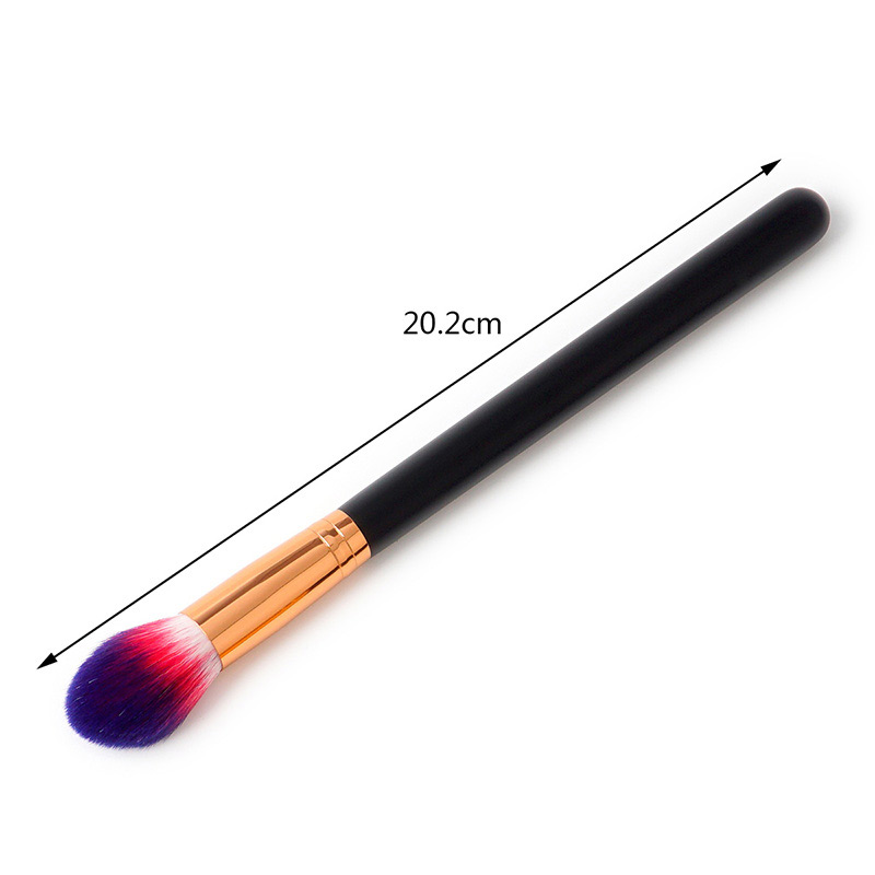 Fashion Multi-color Flame Shape Decorated Makeup Brush(1pc),Beauty tools