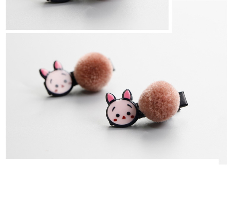 Fashion Pink Rabbit Shape Decorated Hair Clip,Kids Accessories