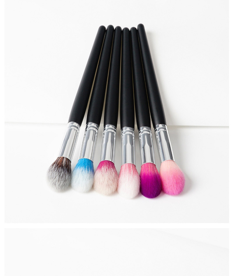 Fashion Blue+white Color Matching Decorated Makeup Brush,Beauty tools