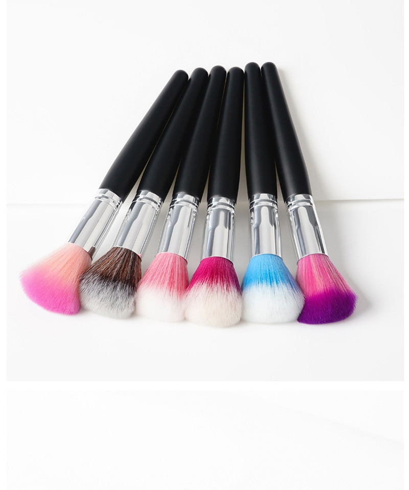 Fashion Pink Color Matching Decorated Makeup Brush,Beauty tools