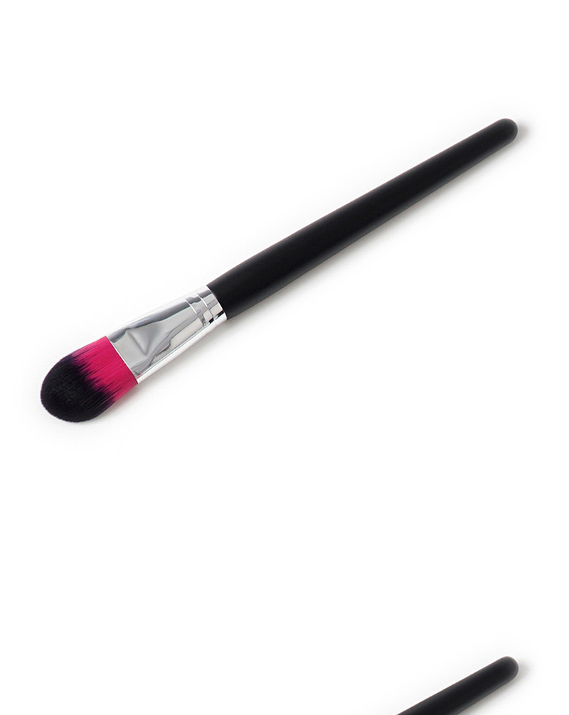 Fashion Pink+black Color Matching Decorated Makeup Brush,Beauty tools