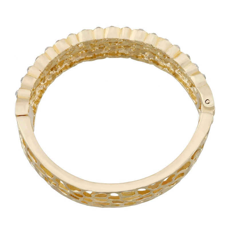 Elegant Silver Color Hollow Out Decorated Bracelet,Fashion Bangles