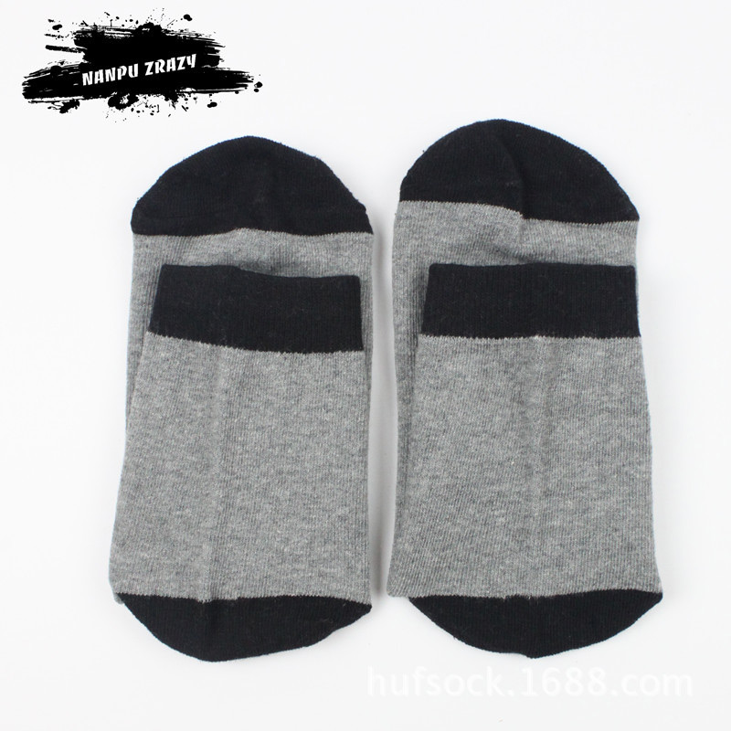Fashion Gray+black Letter Shape Decorated Sock,Fashion Socks