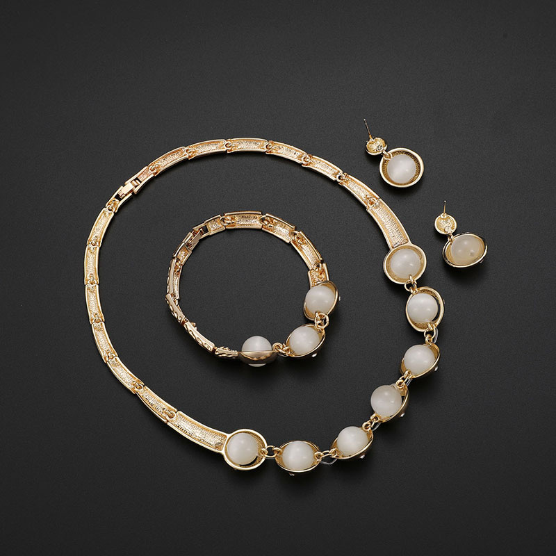 Fashion Gold Color Geometric Shape Design Jewelry Sets,Jewelry Sets