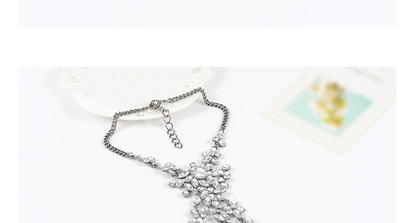 Fashion Silver Color Water Drop Shape Decorated Anklet,Fashion Anklets