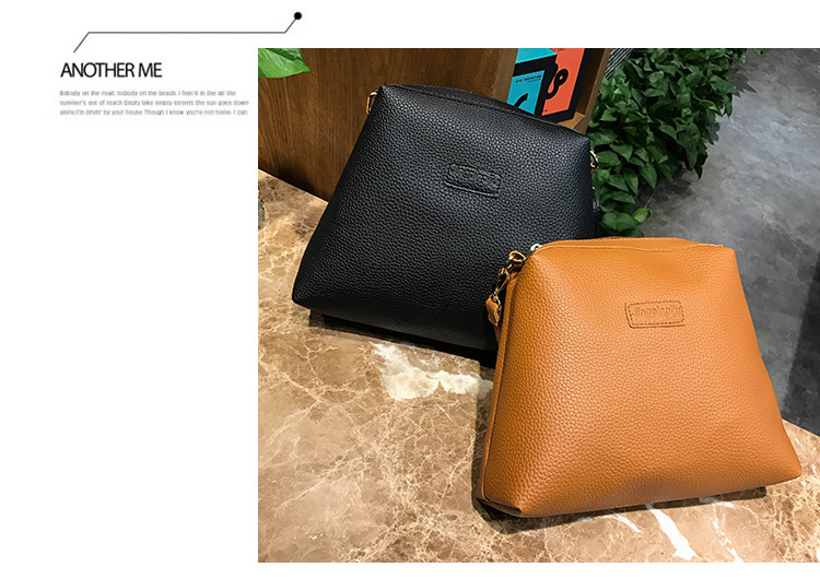 Fashion Green Pure Color Decorated Shoulder Bag (2 Pcs ),Messenger bags