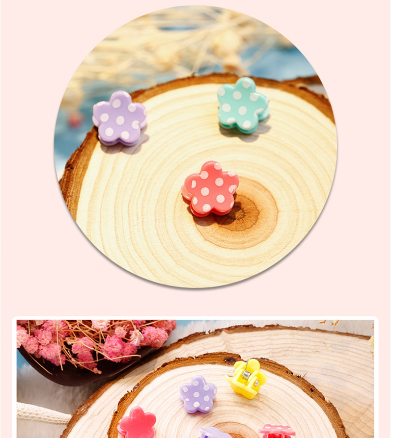 Fashion Pink Flower Shape Decorated Hair Clip,Hairpins