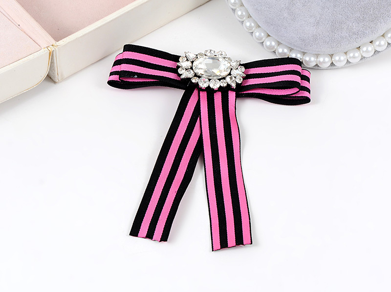 Fashion Pink Bowknot Shape Decorated Brooch,Korean Brooches