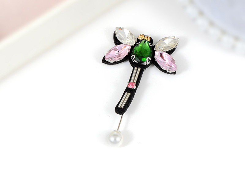 Fashion Multi-color Dragonfly Decorated Simple Brooch,Korean Brooches