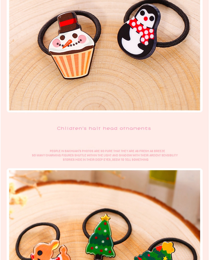 Fashion Green Tree Shape Decorated Christmas Hair Band,Kids Accessories