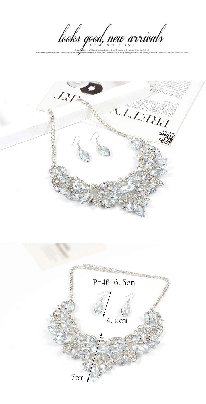 Fashion Silver Color Pure Color Decorated Jewelry Sets,Jewelry Sets