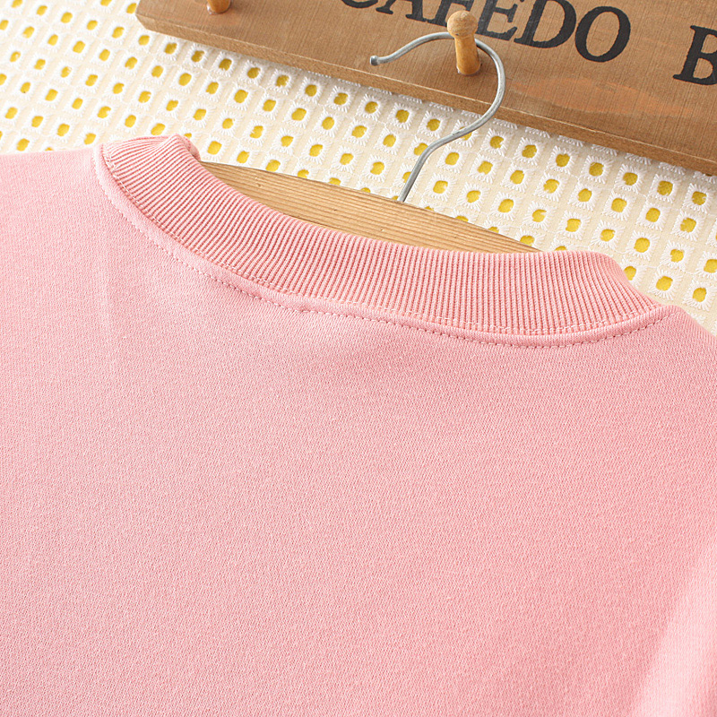 Fashion Pink Pure Color Decorated Blouse,Plus Size