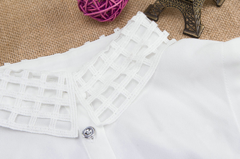 Fashion White Hollow Out Decorated Fake Collar,Thin Scaves