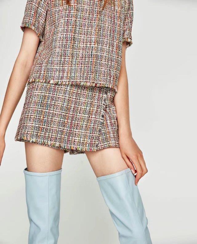 Fashion Light Multi-color Tassel Decorated Shorts,Pants