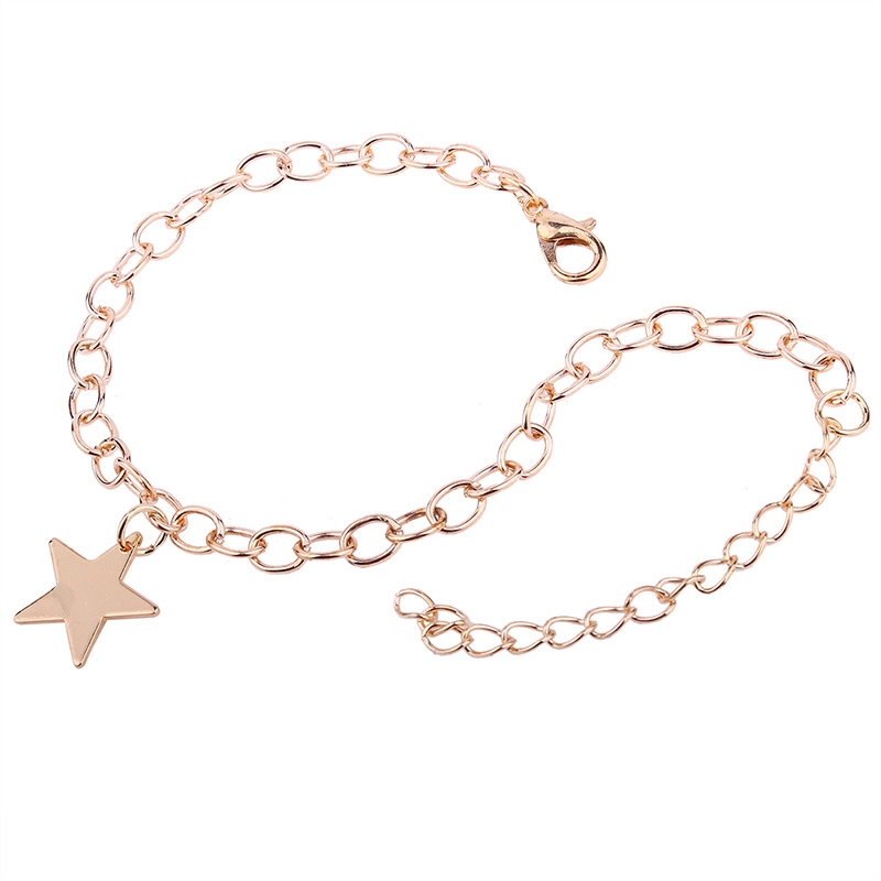 Elegnt Gold Color Star Shape Decorated Bracelet,Fashion Bracelets