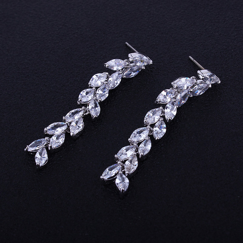 Elegant Silver Color Pure Color Decorated Jewelry Sets,Jewelry Set