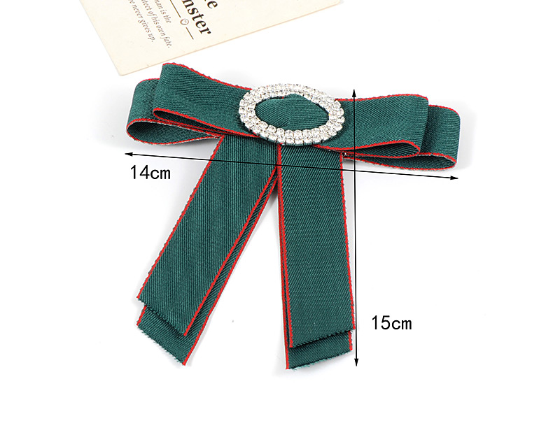 Elegant Green+red Round Shape Decorated Brooch,Korean Brooches