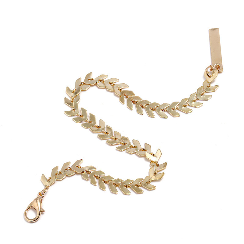 Fashion Gold Color Leaf Shape Decorated Bracelet,Fashion Bracelets