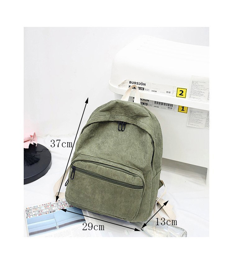 Fashion Beige Zipper Decorated Backpack,Backpack